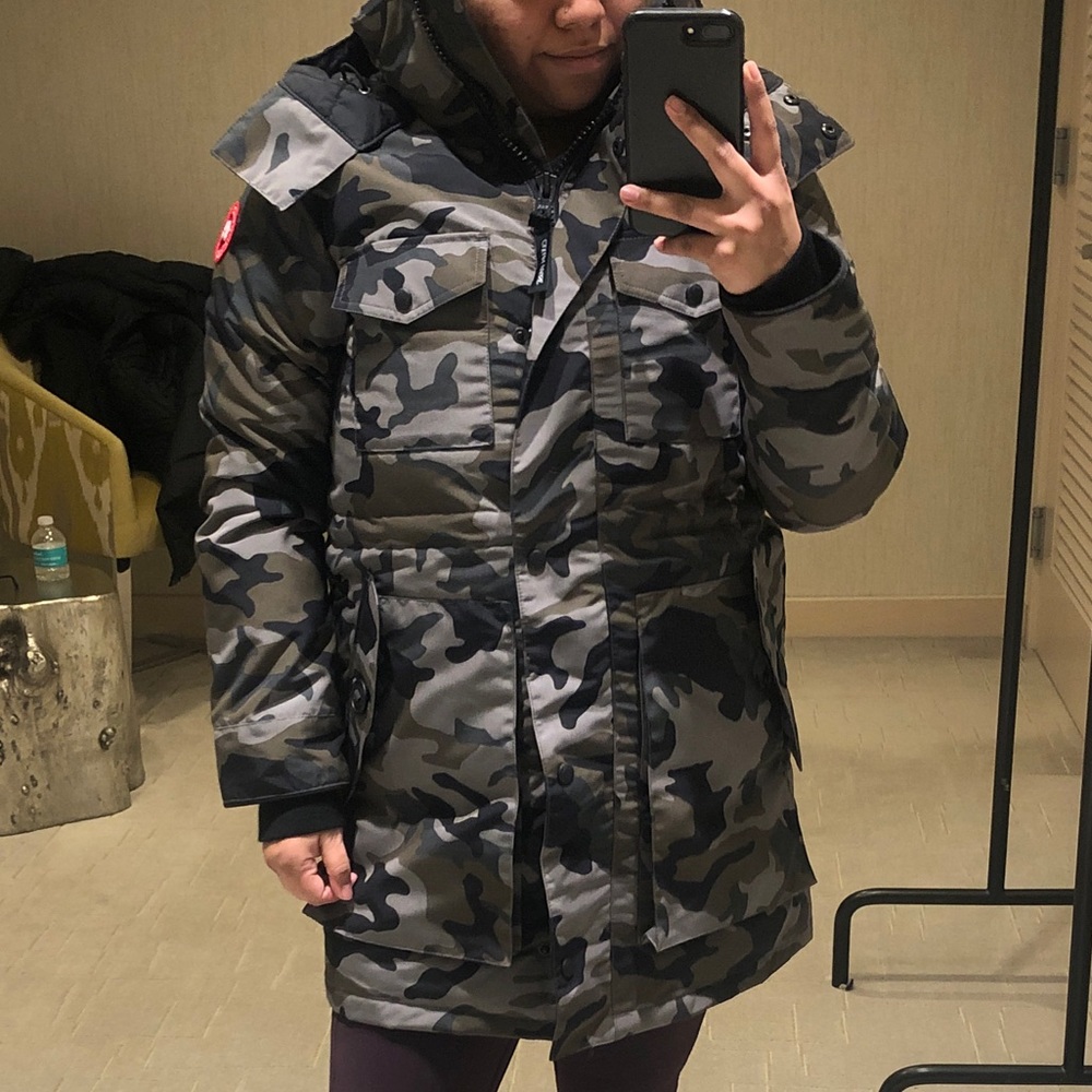 Canada goose gabriola parka print